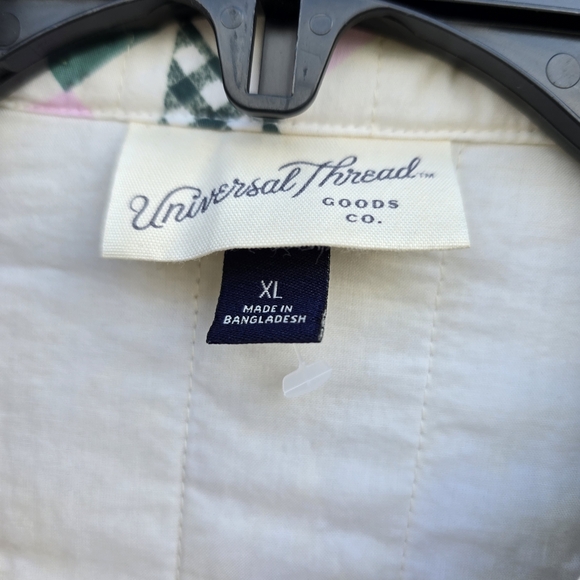 Universal Thread Women’s Quilted Cream Pastel Barn Jacket Star Aztec Quilted XL - Picture 2 of 10